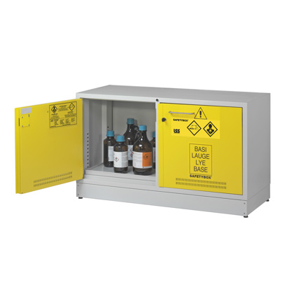 Underbench cabinet for chemicals, acids and bases width 1200 mm - AB 1200/50