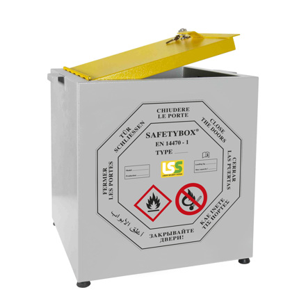 Armoire sous hotte pour substances inflammables de 400 mm de large - MINIBOX