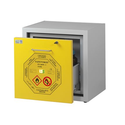 Underbench cabinet for flammable substances width 600 mm - AC 600/50 CM D